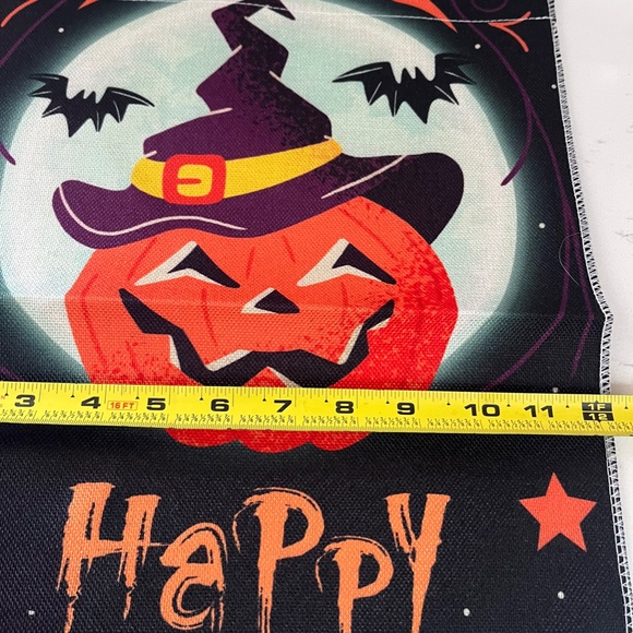 NEW Halloween Garden Flag, Jackolantern garden flag, Fall flag - Picture 2 of 3